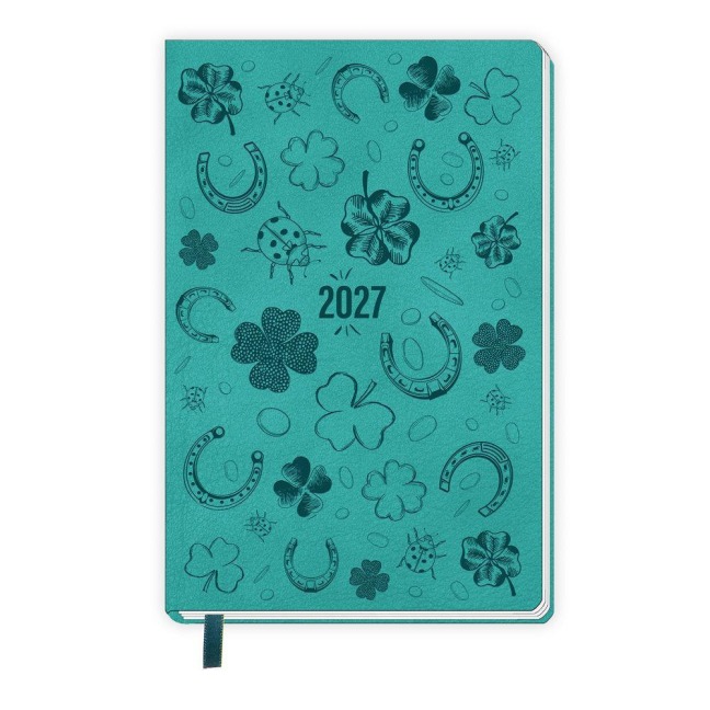TRÖTSCH - Taschenkalender A7 Soft Touch Glück 2027 - 