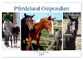 Pferdeland Ostpreußen - Gestüt Georgenburg (Wandkalender 2024 DIN A2 quer), CALVENDO Monatskalender - Henning von Löwis of Menar