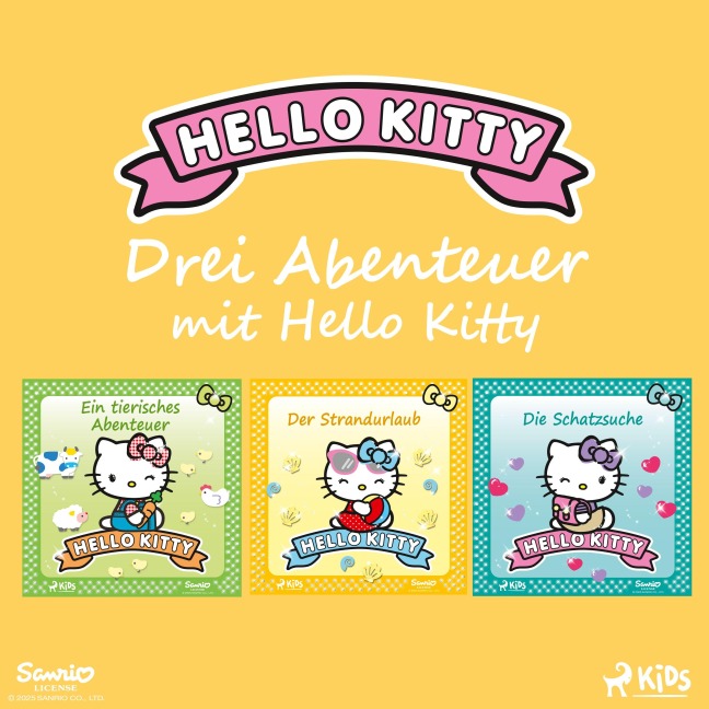 Drei Abenteuer mit Hello Kitty - Sanrio