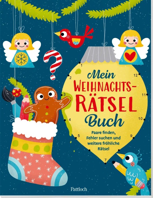 Mein Weihnachts-Rätselbuch - 