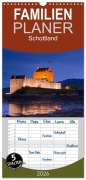 Cover-Bild zum Titel 'Familienplaner 2026 - Schottland mit 5 Spalten (Wandkalender, 21 x 45 cm) CALVENDO' von 'Jörg Dauerer'