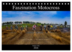Cover-Bild zum Titel 'Blickpunkte Motocross (Tischkalender 2026 DIN A5 quer), CALVENDO Monatskalender' von 'Holger John'