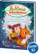 Cover-Bild zum Titel 'Rubinia Wunderherz, die mutige Waldelfe (Band 2) - Das Geheimnis der schwarzen Feder' von 'Karen Christine Angermayer'