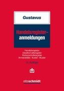 Cover-Bild zum Titel 'Handelsregisteranmeldungen' von 'Thomas Diehn, Christian Schulte'
