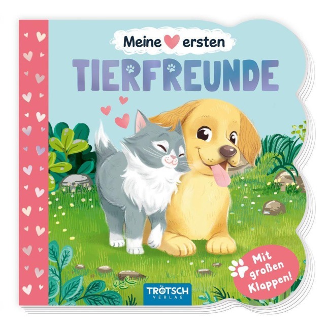 TRÖTSCH - Klappenbuch Meine ersten Tierfreunde| Ab 1 Jahr - 