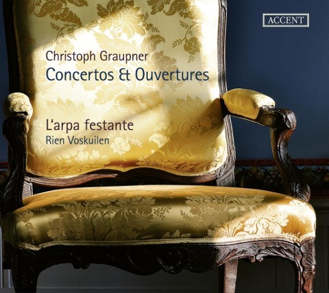 Christoph Graupner - Concertos & Ouvertures - L'Arpa Festante Rien Voskuilen