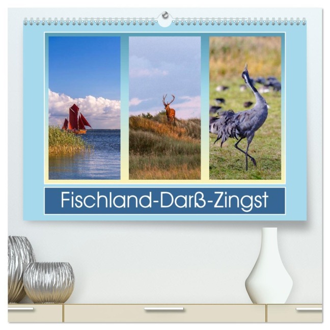 Fischland-Darß-Zingst (hochwertiger Premium Wandkalender 2026 DIN A2 quer), Kunstdruck in Hochglanz - Daniela Beyer (Moqui)