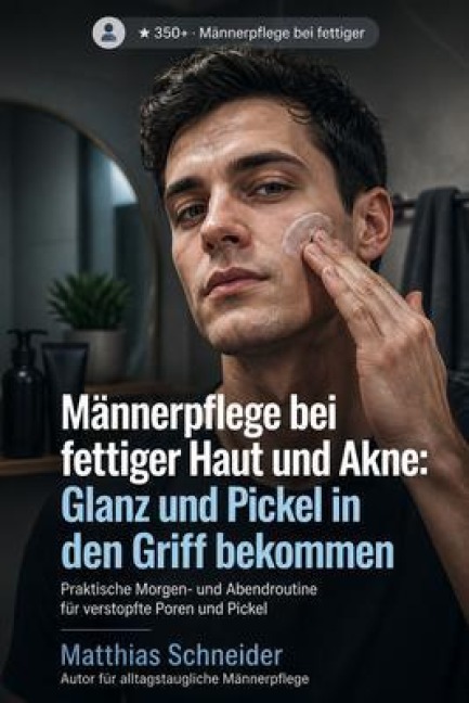 Männerpflege bei fettiger Haut und Akne - Matthias Schneider