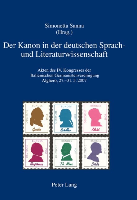Der Kanon in der deutschen Sprach- und Literaturwissenschaft - 
