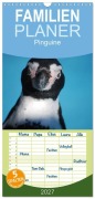 Cover-Bild zum Titel 'Familienplaner 2027 - Pinguine 2027 mit 5 Spalten (Wandkalender, 21 x 45 cm) CALVENDO' von 'Ilka Groos'
