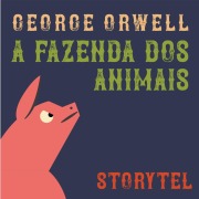 Cover-Bild zum Titel 'A fazenda dos animais' von 'George Orwell'