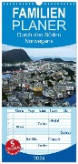 Familienplaner 2024 - Norwegen 2024 mit 5 Spalten (Wandkalender, 21 x 45 cm) CALVENDO - Beate Bussenius