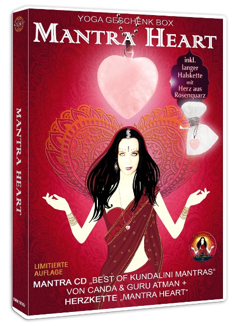 Mantra Heart Yoga Geschenk Box: CD+Herzkette - Canda & Guru Atman