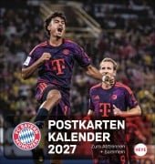 Cover-Bild zum Titel 'FC Bayern München Postkartenkalender 2027' von ''