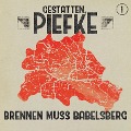 Cover-Bild zum Titel 'Brennen muss Babelsberg' von 'Patrick Holtheuer'