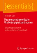 Cover-Bild zum Titel 'Das mengentheoretische Unabhängigkeitsphänomen' von 'Deborah Kant'