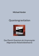Cover-Bild zum Titel 'Quantengravitation' von 'Michael Harder'