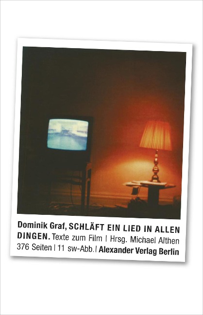 Schläft ein Lied in allen Dingen - Dominik Graf