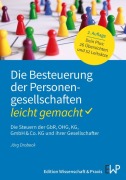 Cover-Bild zum Titel 'Die Besteuerung der Personengesellschaften - leicht gemacht' von 'Jörg Drobeck'