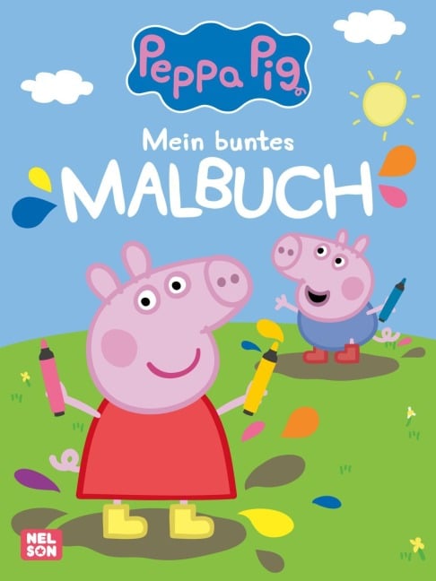 Peppa Wutz Ausmalbilder: Mein buntes Malbuch - 