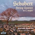 Quintett D 956/Divertimento K 136 - Aeolian String Quartet/Schrecker