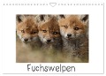 Fuchswelpen (Wandkalender 2024 DIN A4 quer), CALVENDO Monatskalender - Gabi Marklein