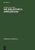 Cover-Bild zum Titel 'Die Bibliotheca Amploniana' von ''