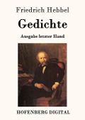 Cover-Bild zum Titel 'Gedichte' von 'Friedrich Hebbel'