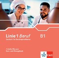 Cover-Bild zum Titel 'Linie 1 Beruf B1. 4 Audio-CDs zum Kurs- und Übungsbuch' von 'Nadja Fügert, Regine Grosser, Anne Heyn, Susan Kaufmann, Silvia Miglio'