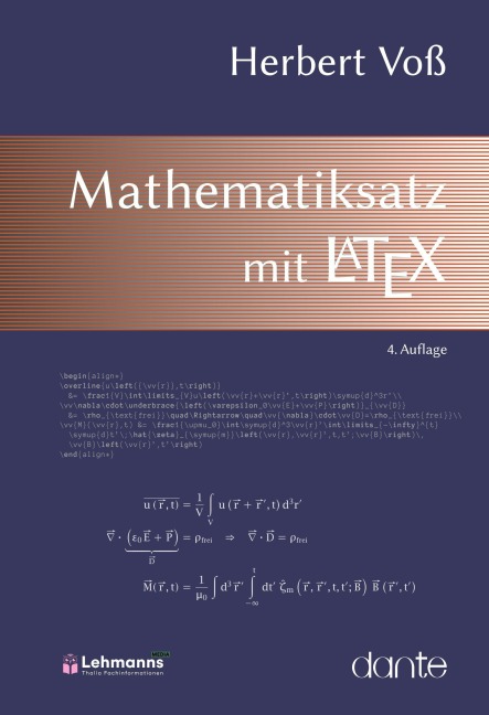 Mathematiksatz mit LaTeX - Herbert Voß