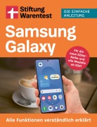 Cover-Bild zum Titel 'Samsung Galaxy - Stiftung Warentest Praxisratgeber' von 'Stefan Beiersmann'