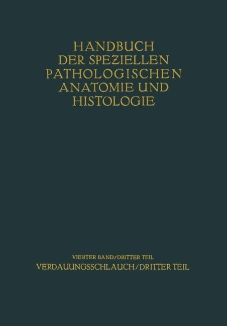 Verdauungsschlauch - H. Borchardt, G. E. Konjet?ny, O. Lubarsch, E. Mayer, H. Merkel