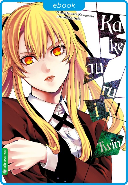 Kakegurui Twin 01 - Homura Kawamoto, Kei Saiki