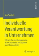 Cover-Bild zum Titel 'Individuelle Verantwortung in Unternehmen' von 'Nora Verfürth'