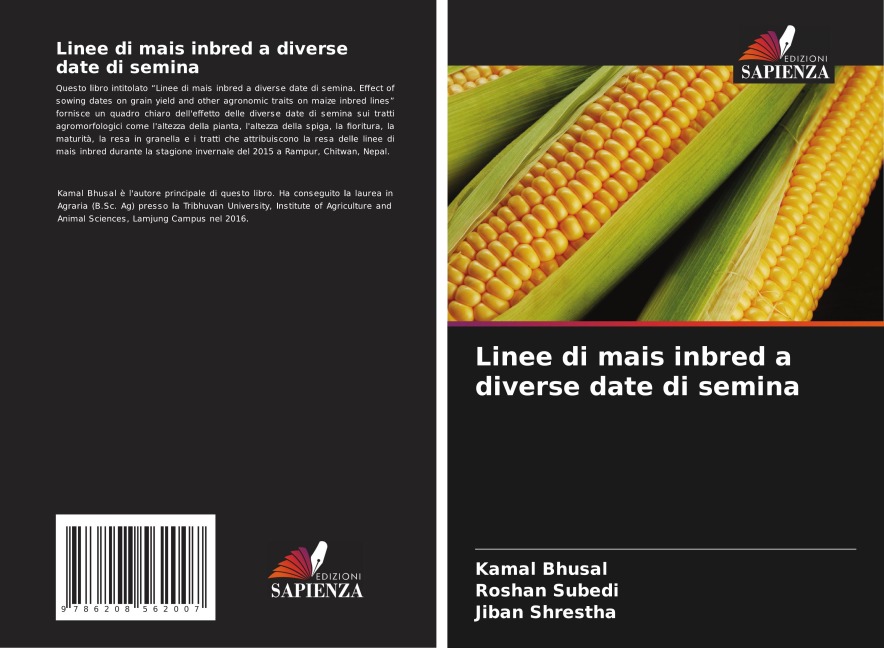 Linee di mais inbred a diverse date di semina - Kamal Bhusal, Roshan Subedi, Jiban Shrestha