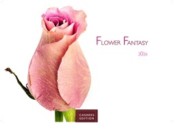 Cover-Bild zum Titel 'Flower Fantasy Kalender 2026 - Wandkalender | Fotokalender Landschaft L 35x50cm' von ''