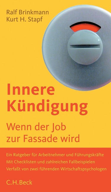 Innere Kündigung - Ralf D. Brinkmann, Kurt H. Stapf