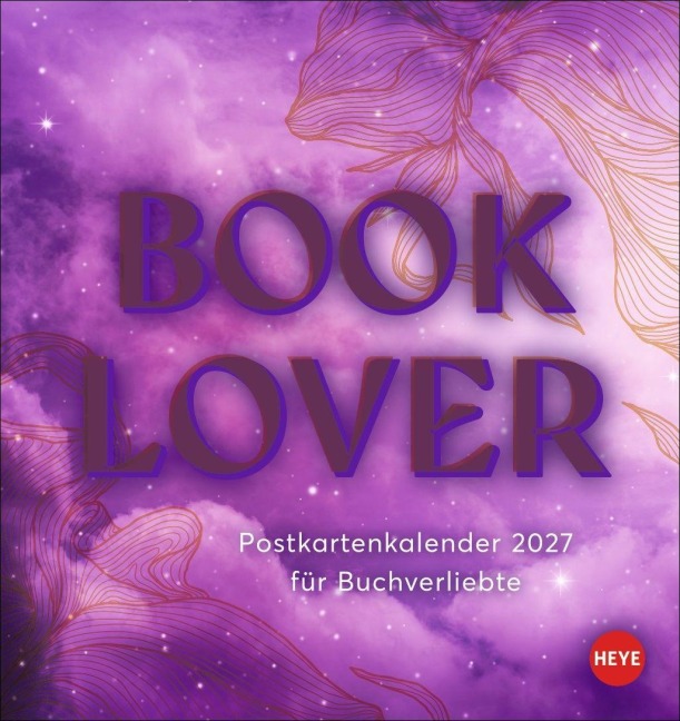 Book Lover Postkartenkalender 2027 - Postkarten für Buchverliebte - 