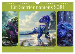 Cover-Bild zum Titel 'Ein Saurier namens Sori (Wandkalender 2026 DIN A4 quer), CALVENDO Monatskalender' von 'Cathrin Illgen'