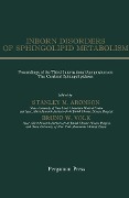 Cover-Bild zum Titel 'Inborn Disorders of Sphingolipid Metabolism' von ''