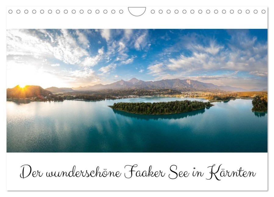 Der wunderschöne Faaker See in Kärnten (Wandkalender 2026 DIN A4 quer), CALVENDO Monatskalender - Martin Dworschak
