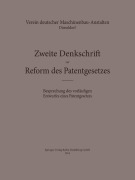 Cover-Bild zum Titel 'Zweite Denkschrift zur Reform des Patentgesetzes' von 'Verein Deutscher Maschinenbau-Anstalten'
