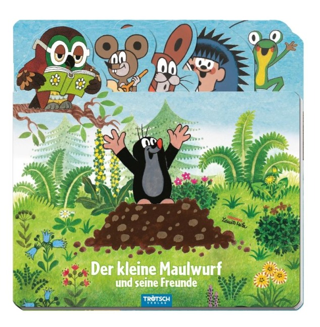 Registerbuch mit Klappen "Der kleine Maulwurf" - 