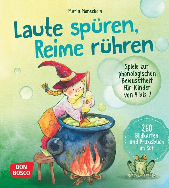 Laute spüren, Reime rühren. Spiele zur phonologischen Bewusstheit für Kinder von 4 bis 7 - Maria Monschein