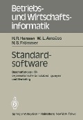 Cover-Bild zum Titel 'Standardsoftware' von 'H. R. Hansen, W. L. Amsüss, N. S. Frömmer'