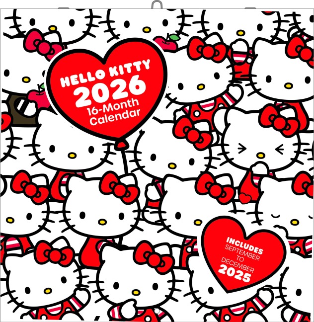 HELLO KITTY - Broschürenkalender im Format 30 x 30 - 