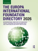 Cover-Bild zum Titel 'The Europa International Foundation Directory 2026' von ''