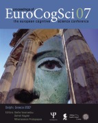 Cover-Bild zum Titel 'Proceedings of the European Cognitive Science Conference 2007' von ''