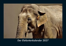 Cover-Bild zum Titel 'Der Elefantenkalender 2027 Fotokalender DIN A5' von 'Tobias Schmitt, Kevin Heber'