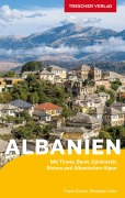 Cover-Bild zum Titel 'TRESCHER Reiseführer Albanien' von 'Frank Dietze, Shkëlzen Alite'